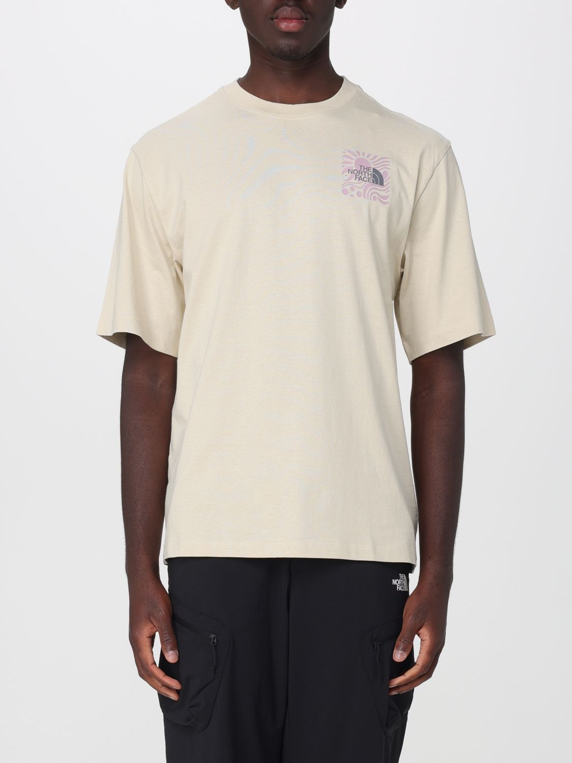 THE NORTH FACE T-Shirt Men color Ivory