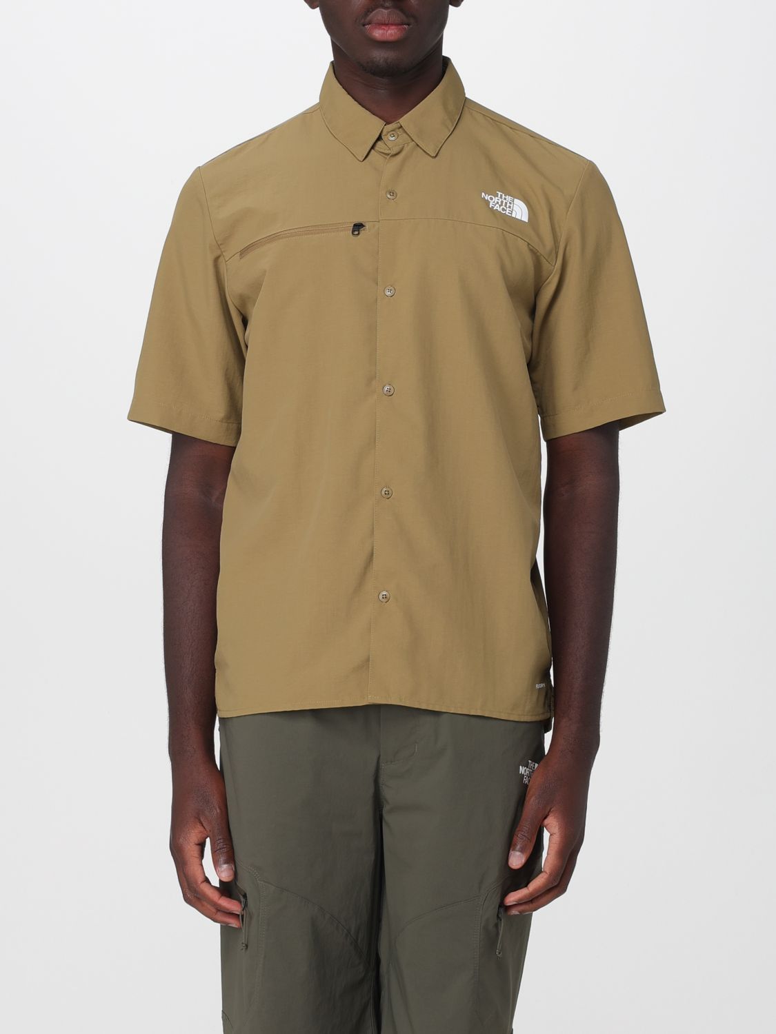 THE NORTH FACE Shirt Men color Green