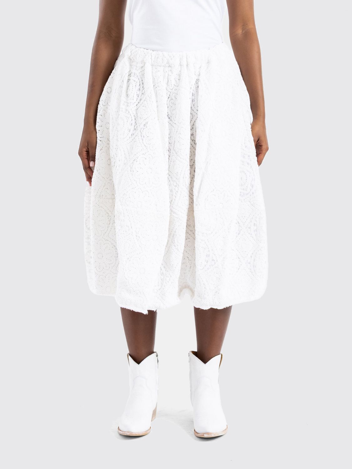 COMME DES GARÇONS Skirt Woman color White