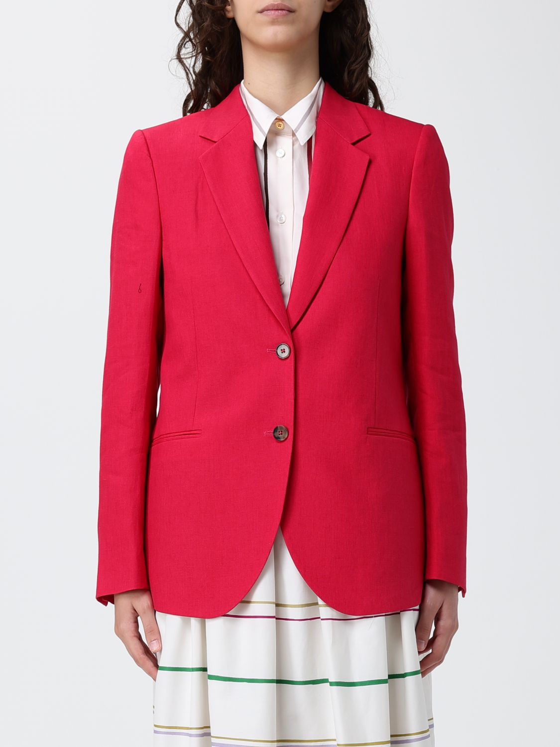 PAUL SMITH Einreihiger Leinenblazer