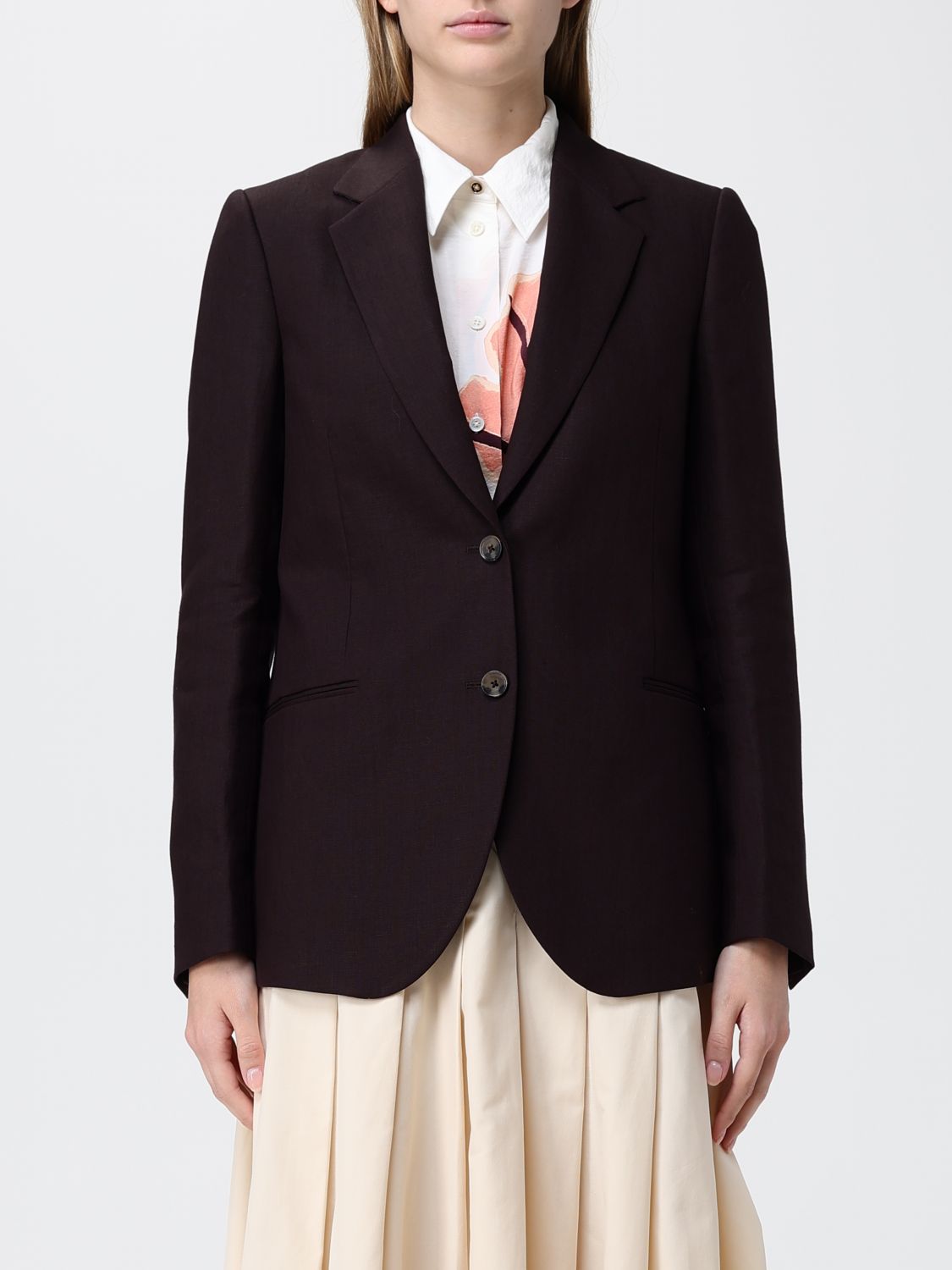 PAUL SMITH Einreihiger Leinenblazer