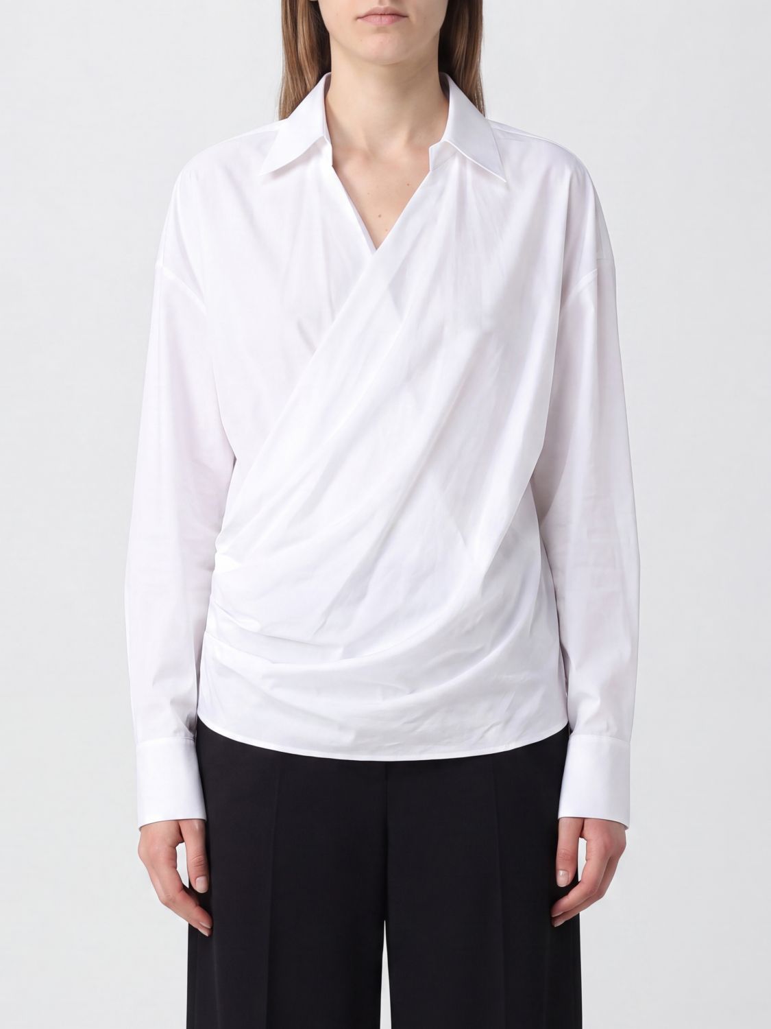 BALMAIN Shirt Woman color White