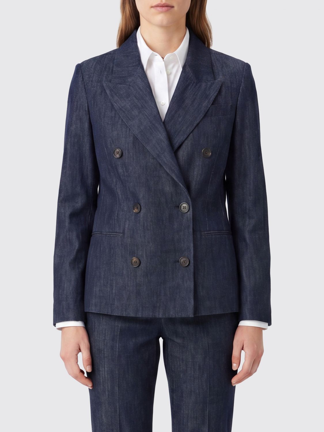 BRUNELLO CUCINELLI Jacket Woman color Blue