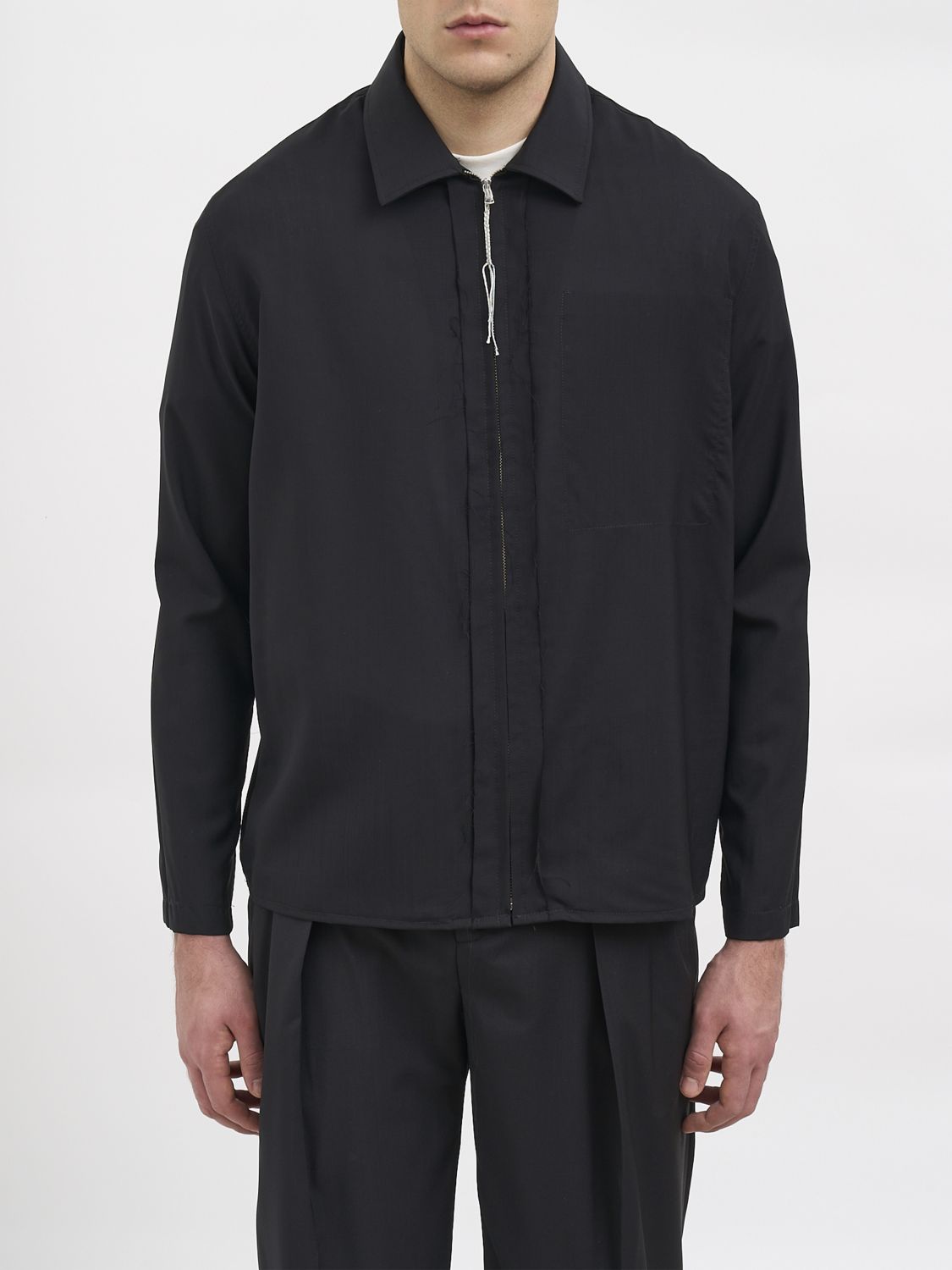PAURA Camicia in lana vergine