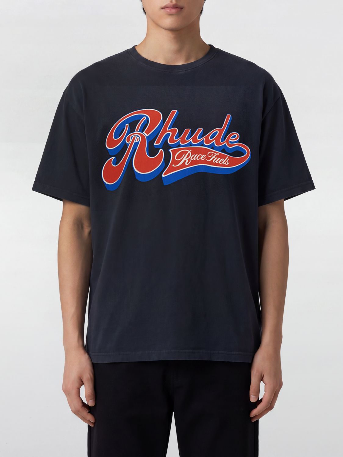 RHUDE T-Shirt Uomo colore Nero
