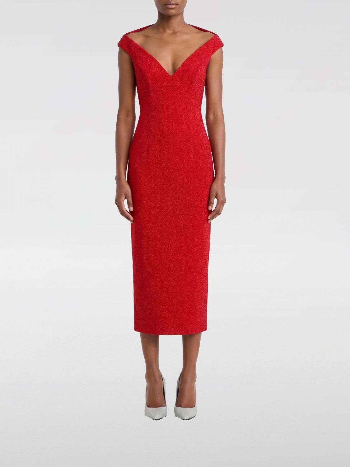 SOLACE LONDON Dress Woman color Red
