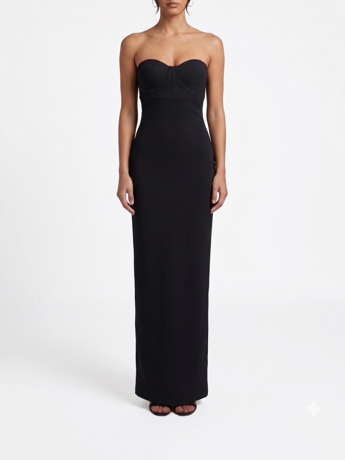 SOLACE LONDON Dress Woman color Black