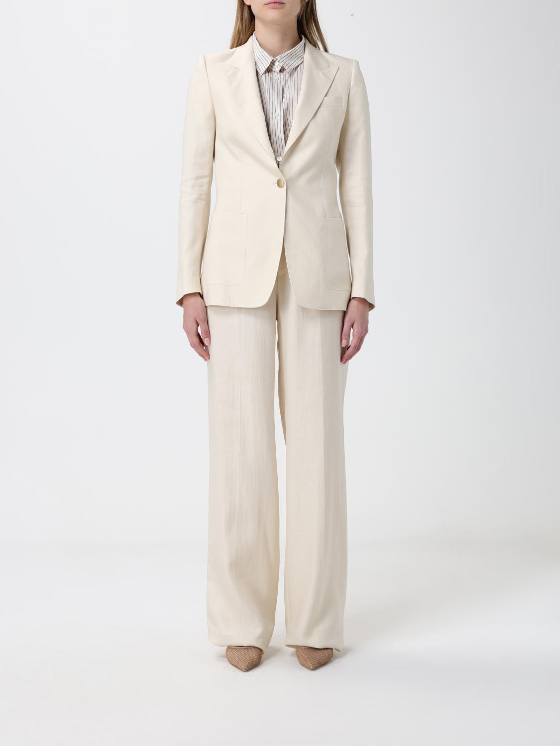 TAGLIATORE Linen Single-Breasted Suit