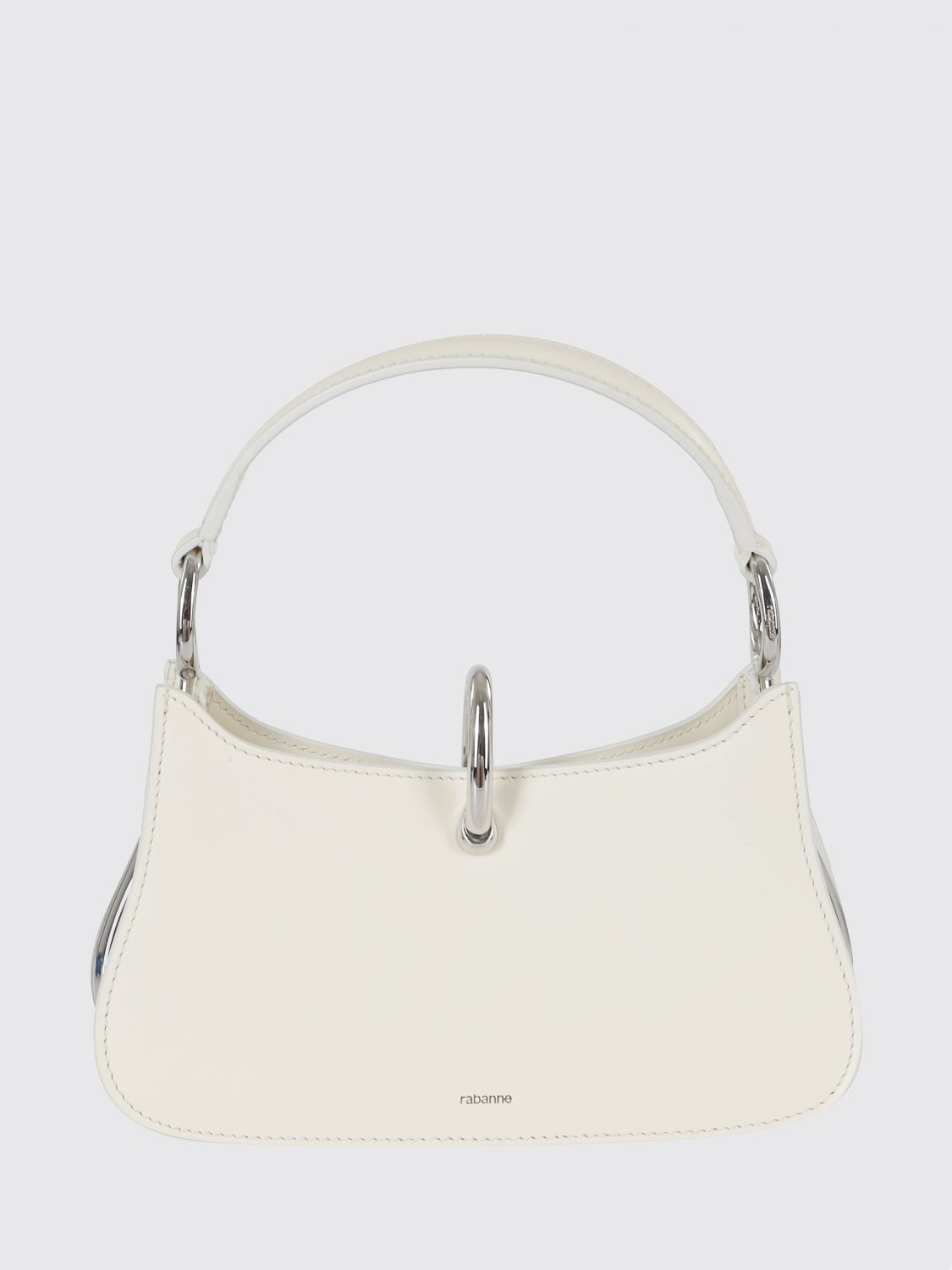 RABANNE Borsa Ring in pelle