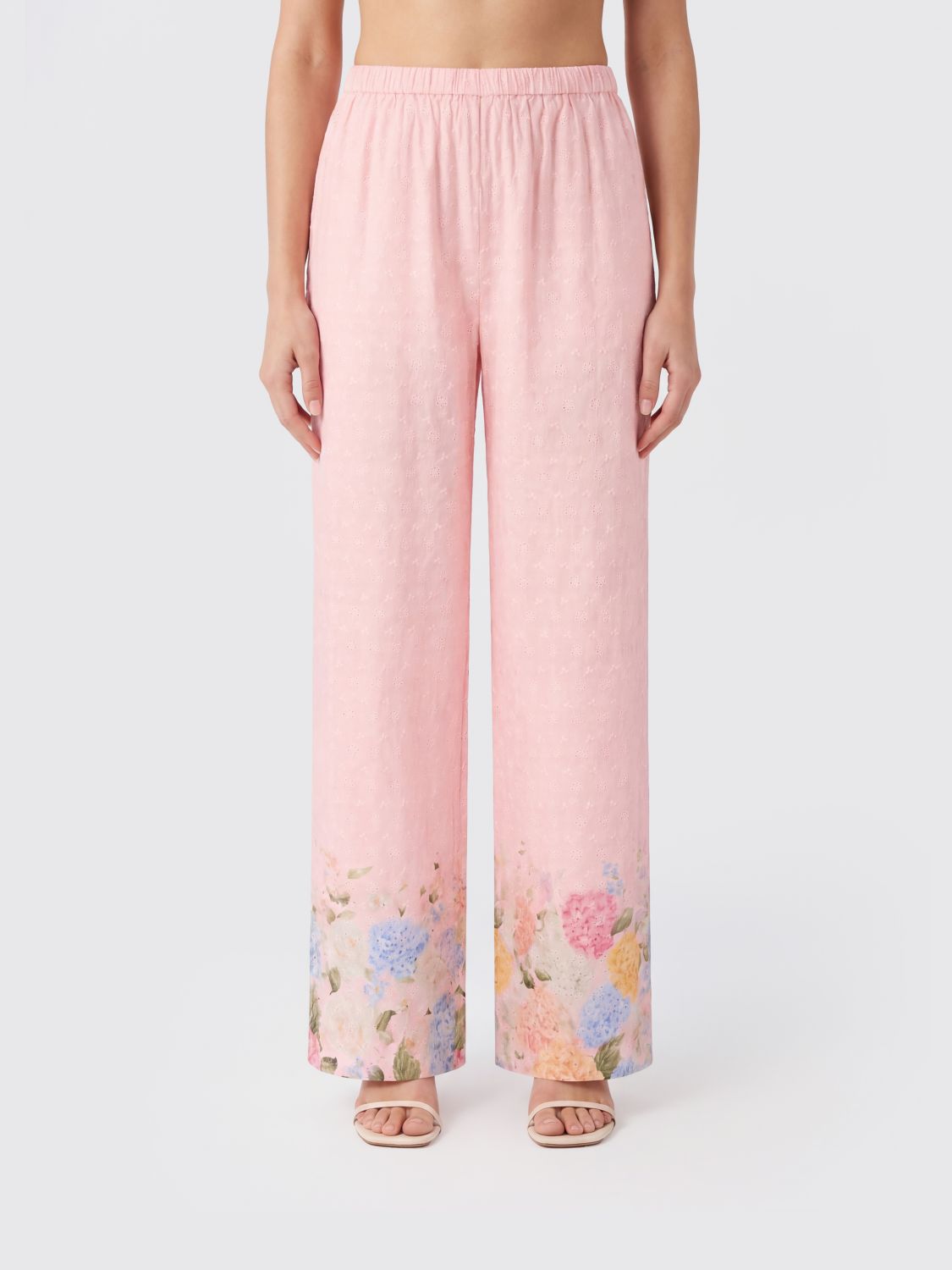 Mc2 Saint Barth Pants Woman In Pink