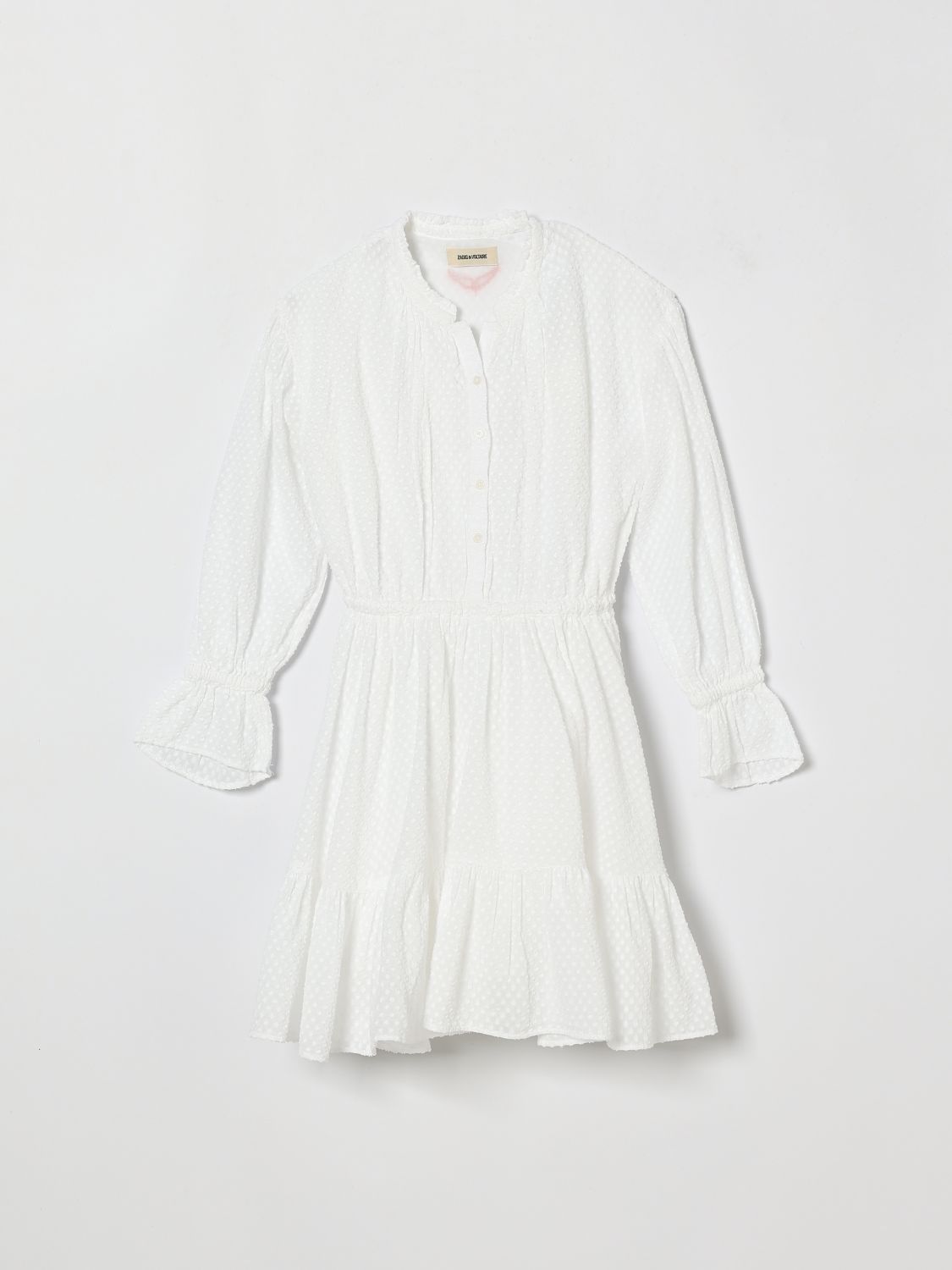 ZADIG & VOLTAIRE Baumwoll-Hemdblusenkleid