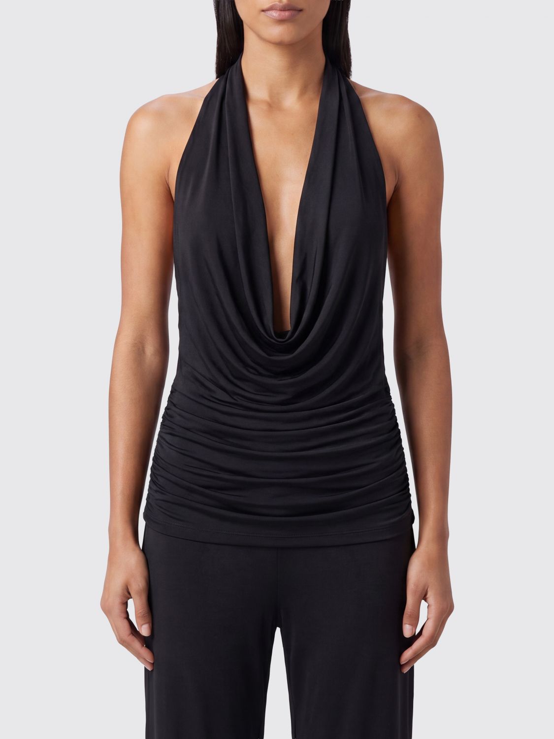 BLUMARINE Top Woman color Black