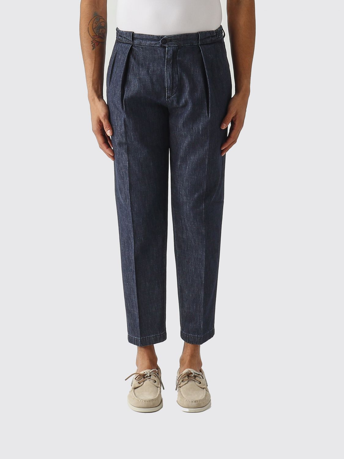 Briglia 1949 パンツ メンズ カラー デニム