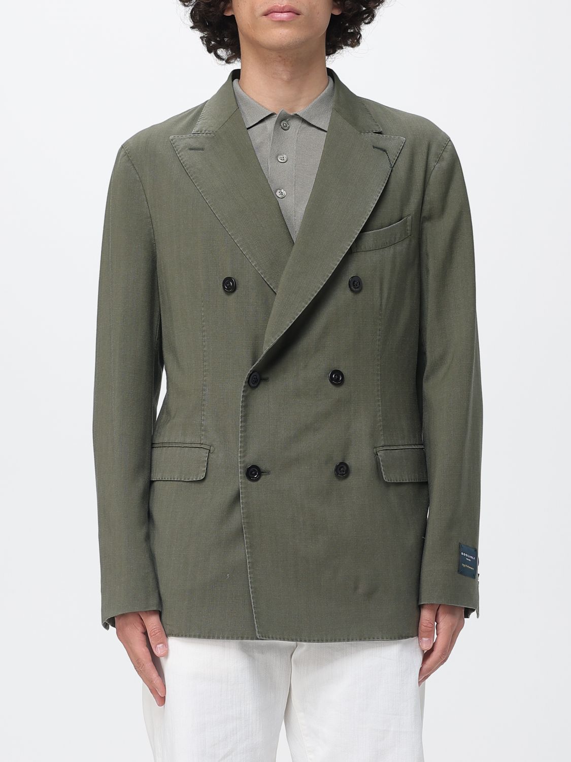 BOGLIOLI Jacket Men color Green