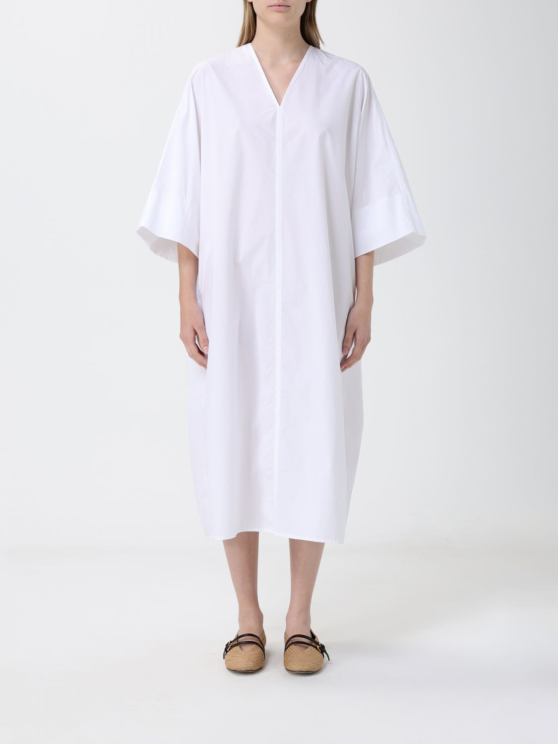 FILIPPA K Kaftankleid aus Baumwollpopeline