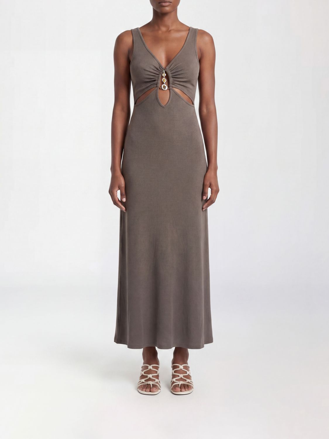 CHRISTOPHER ESBER Dress Woman color Green
