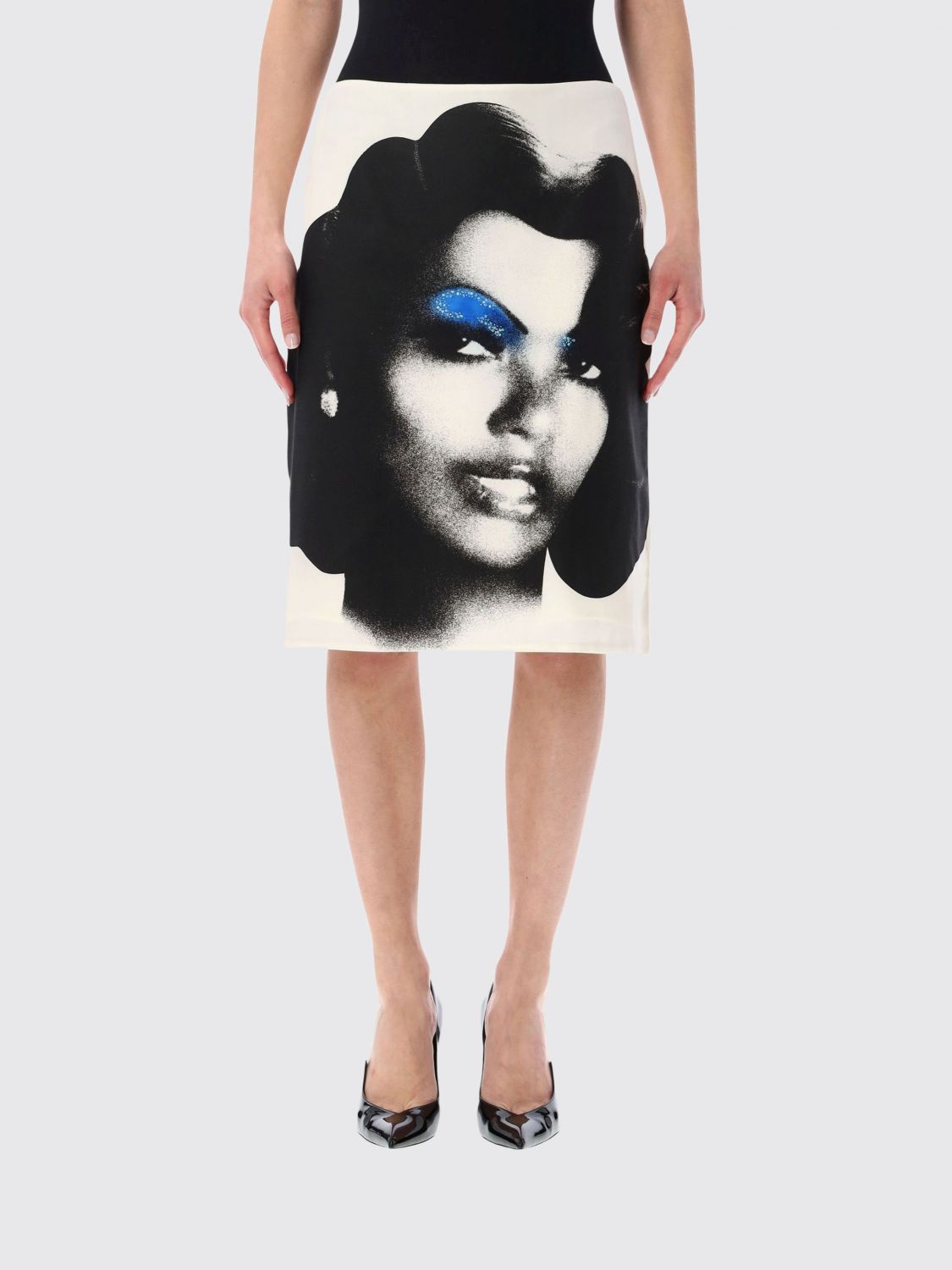 VERSACE Skirt Woman color White
