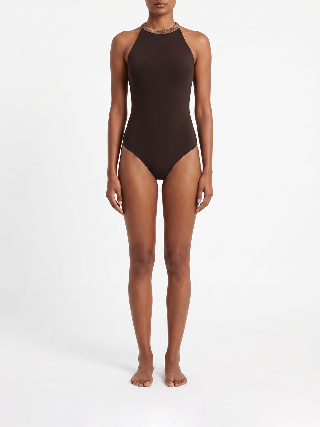 BRUNELLO CUCINELLI BRUNELLO CUCINELLI Stretch Polyamide One-Piece Swimsuit　BRUNELLO CUCINELLI ストレッチ ポリアミド ワンピース水着