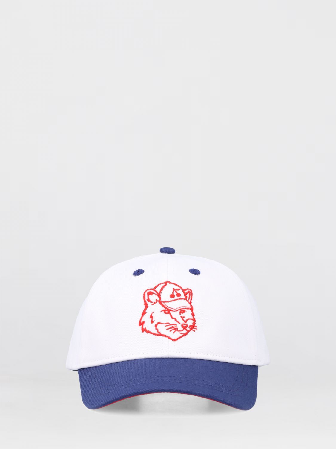 MAISON KITSUNÉ Hat Kids color White