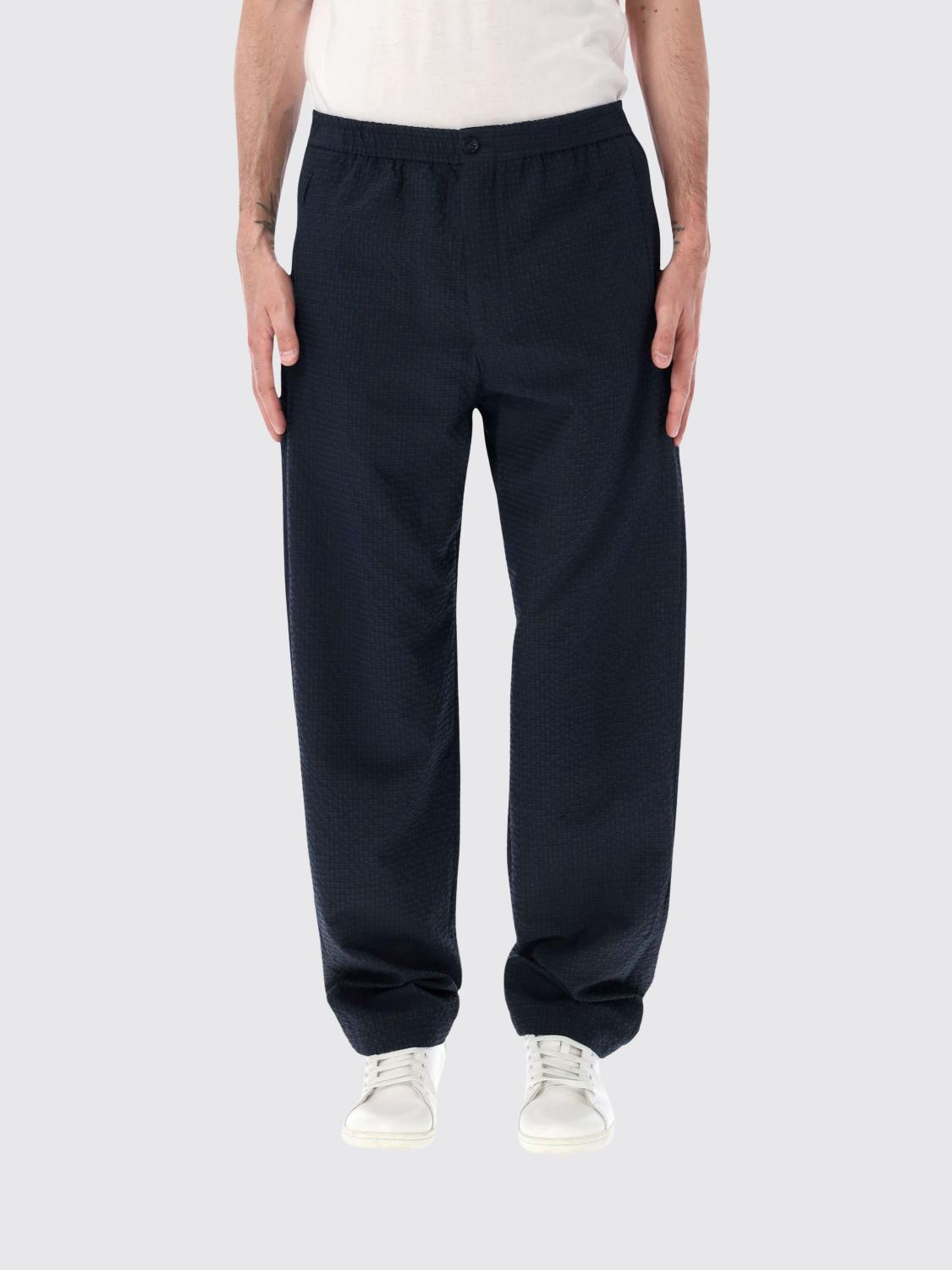 EMPORIO ARMANI Pants Men color Blue