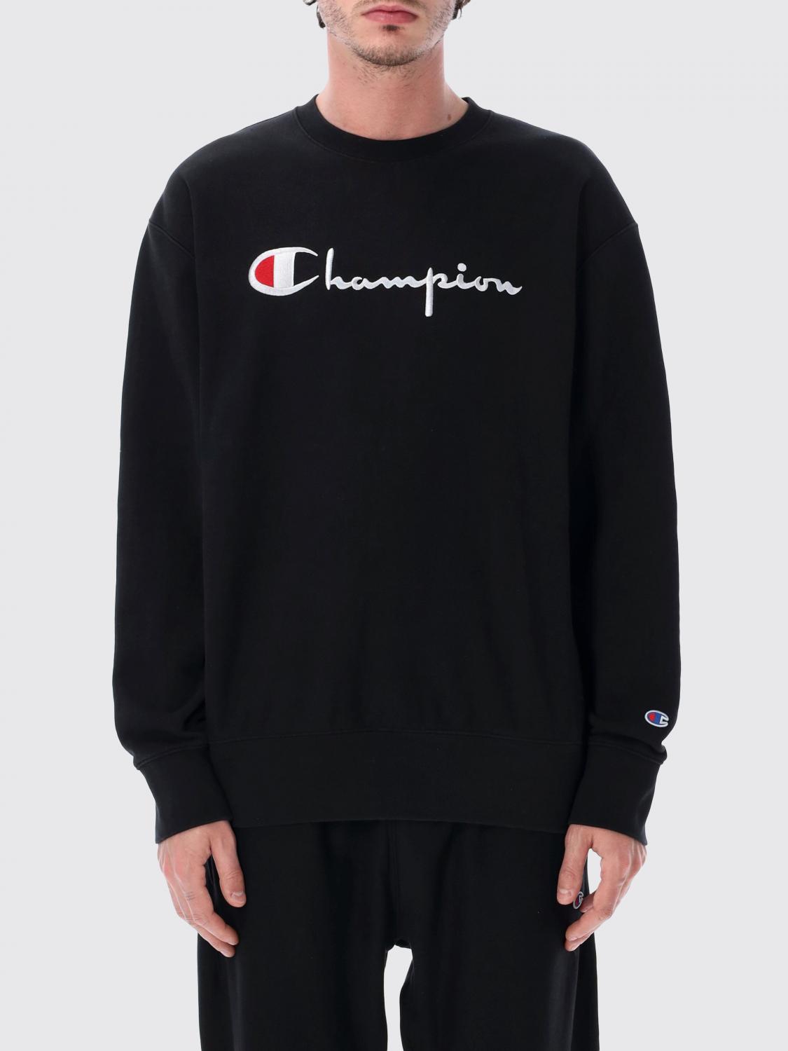 CHAMPION Felpa Uomo colore Nero