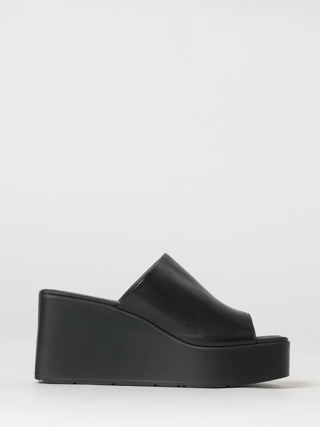 VIC MATIÉ Leder-Keilsandalen