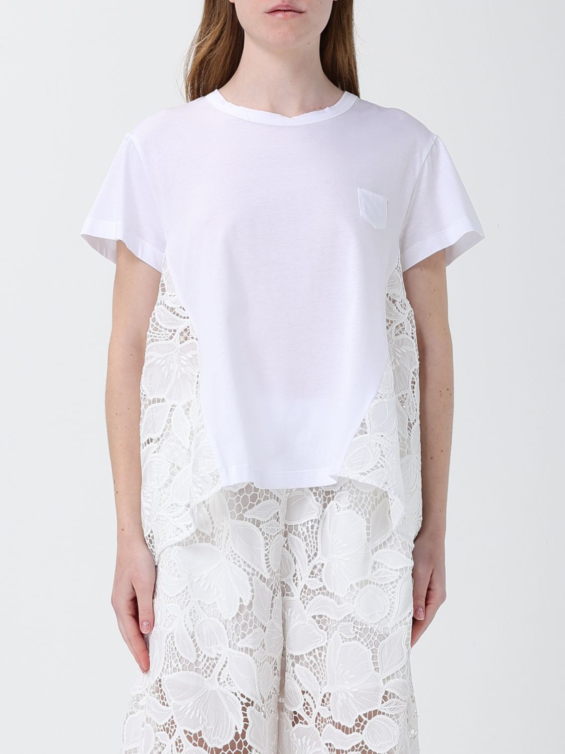 Meimeij Cotton and Macramé T-shirts