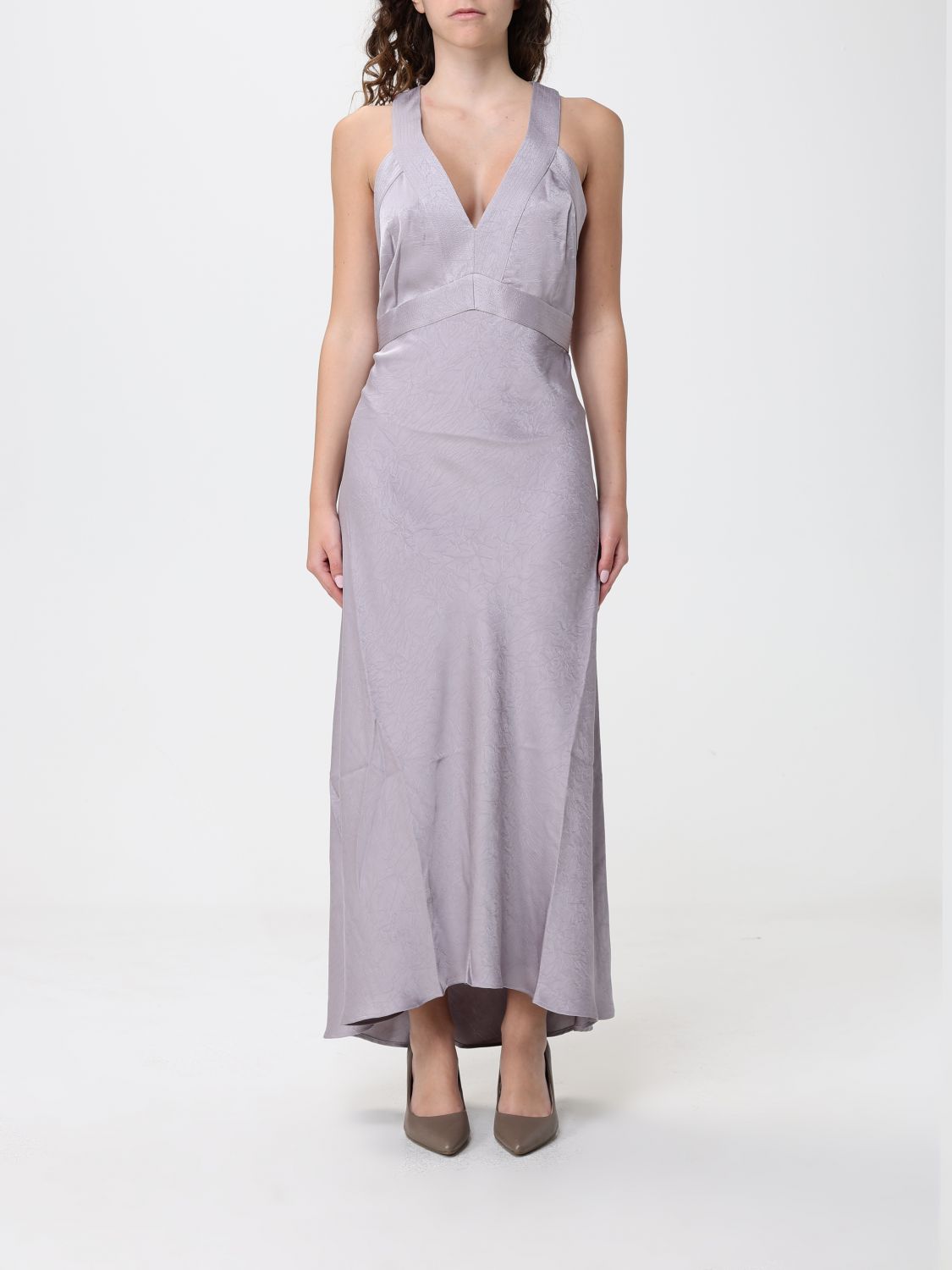 Boss Crêpe Long Dress · 44