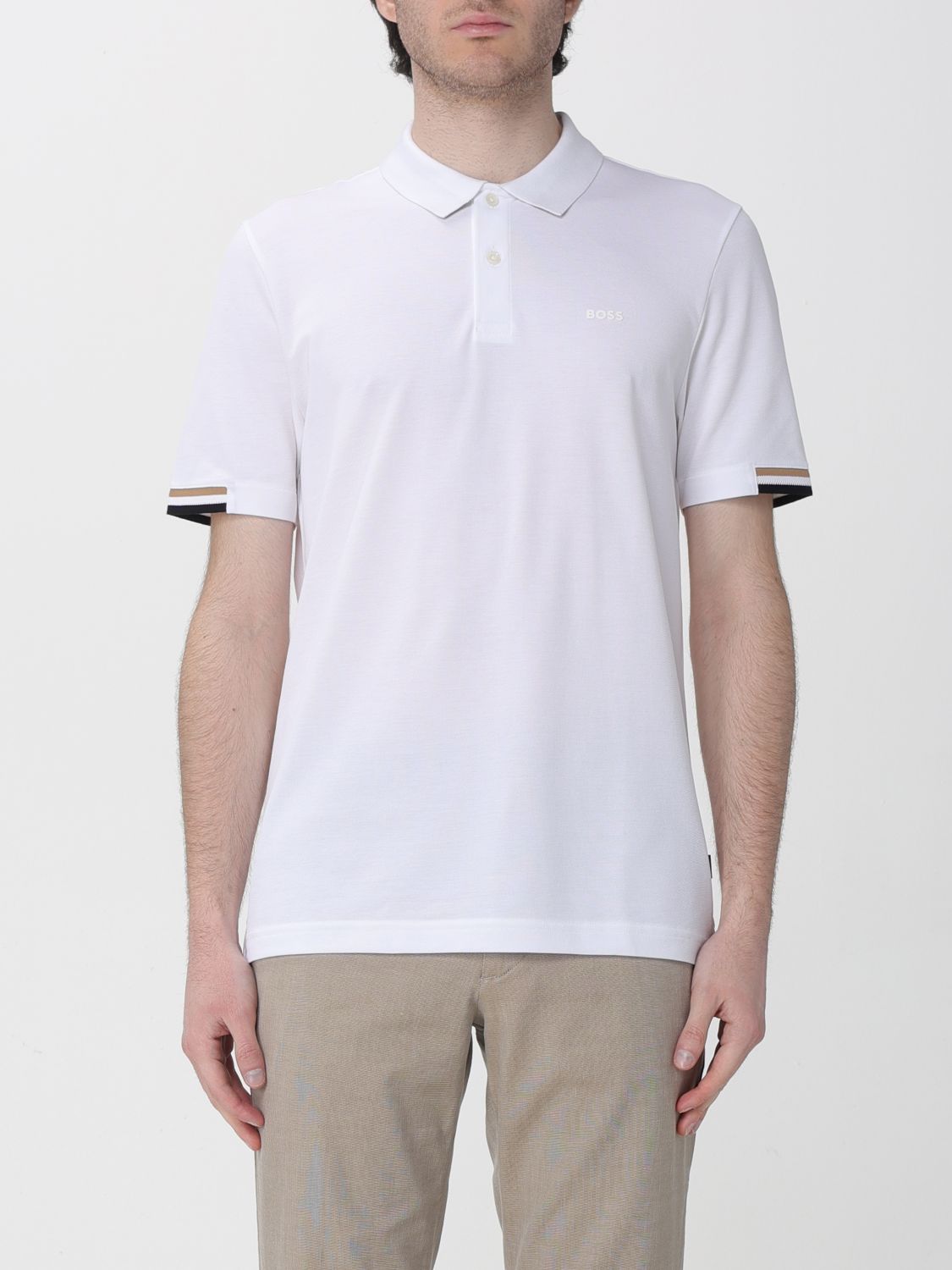 BOSS Baumwoll-Poloshirt