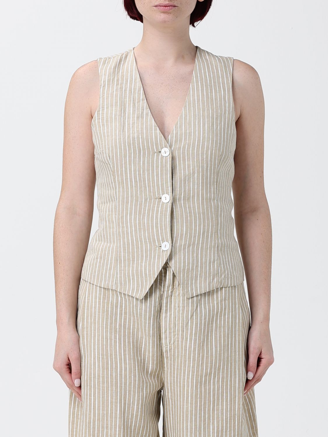 120% LINO Gestreifte Weste