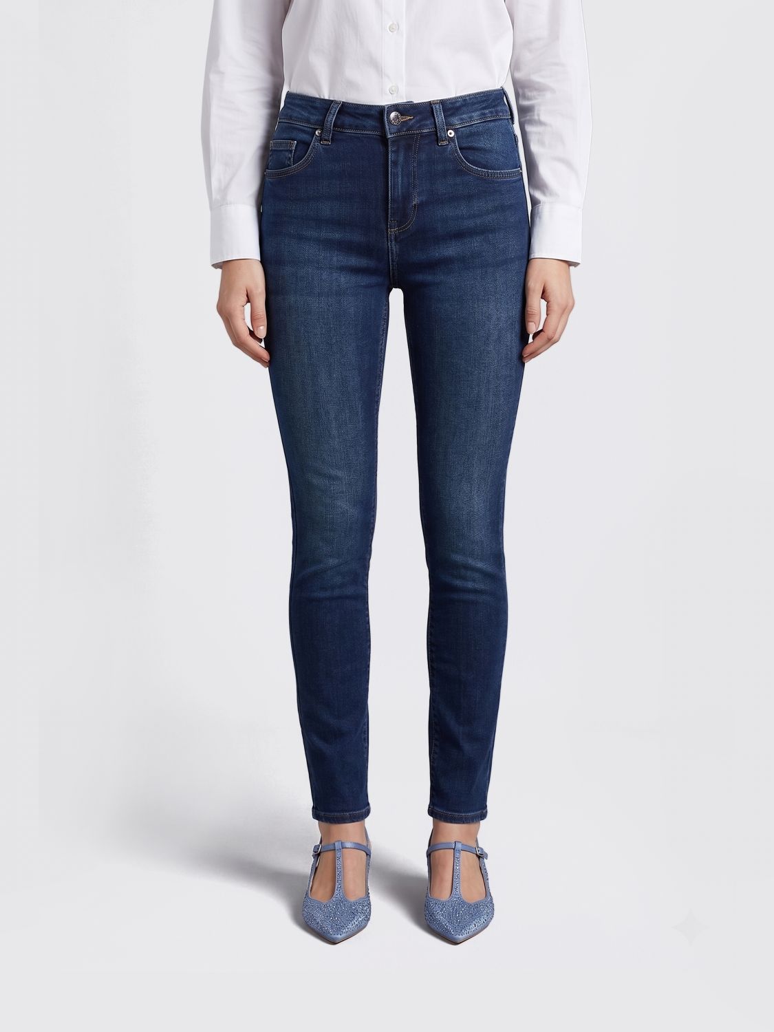 LIU JO Jeans Woman color Denim