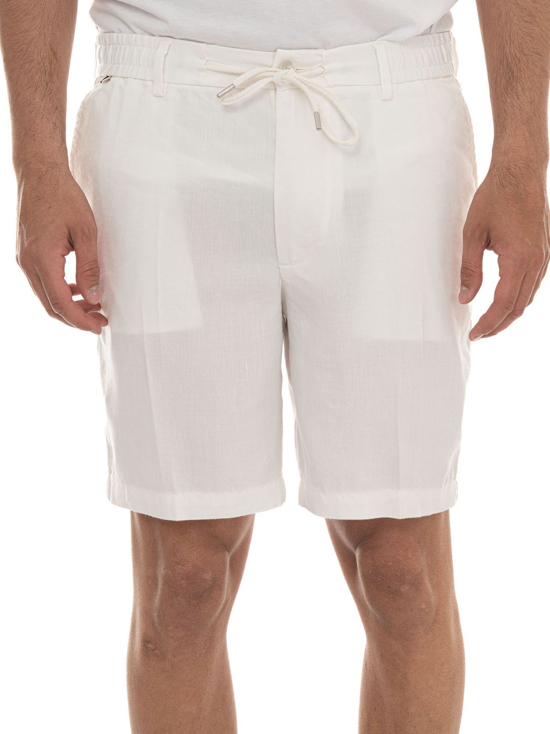 BOSS Pantaloncini in misto lino