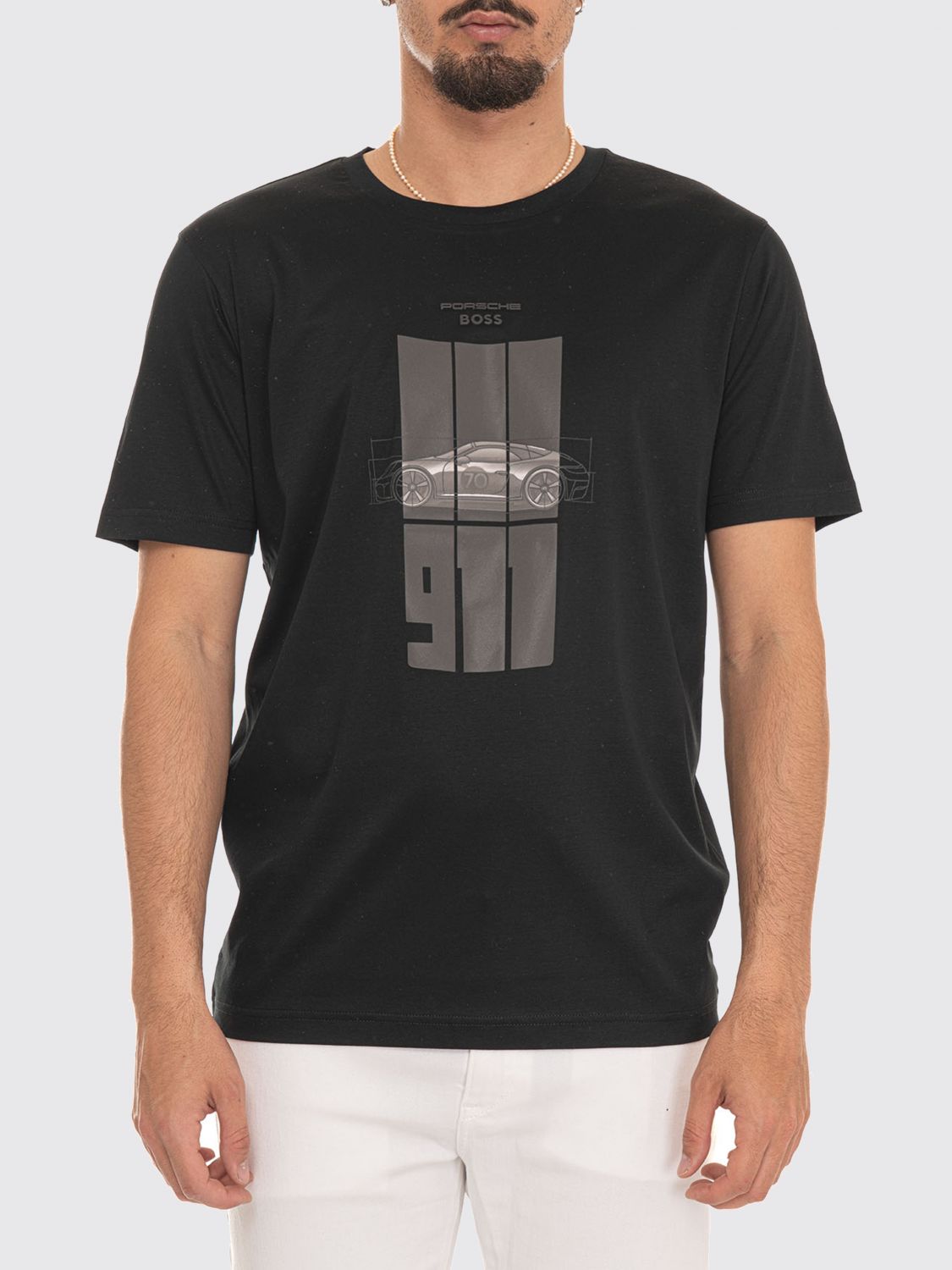 Hugo Boss Boss T-shirt Men In Black