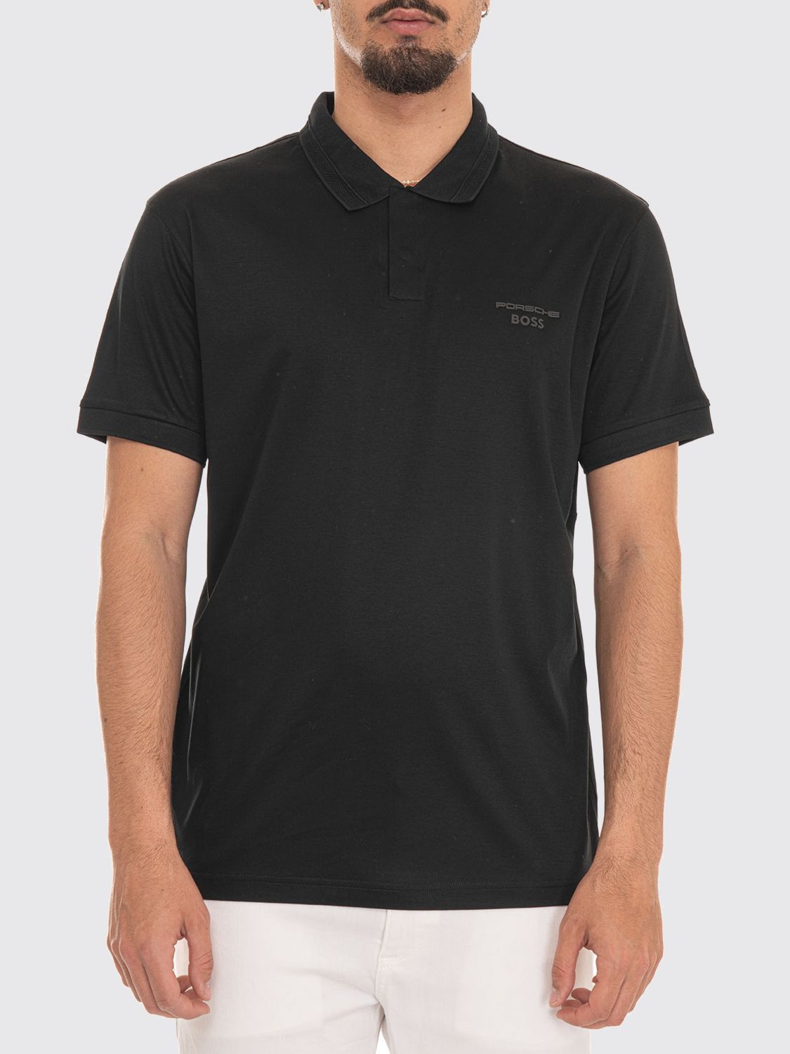 BOSS Polo Uomo colore Nero