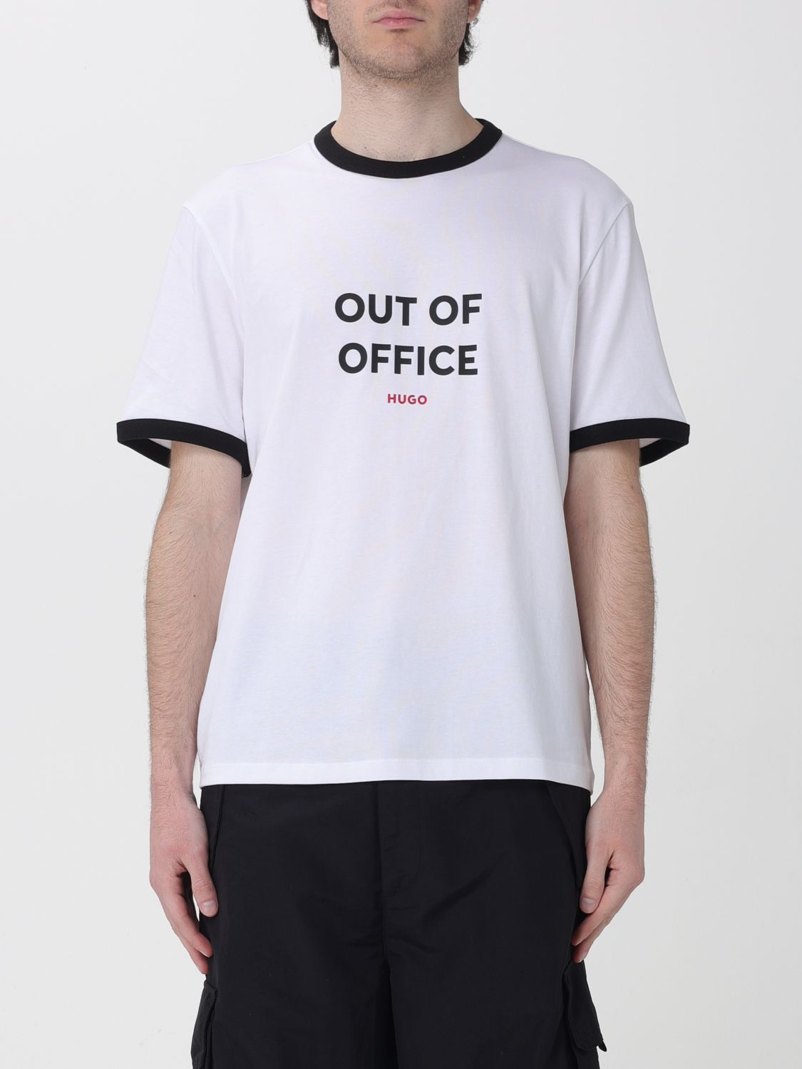 HUGO Out of Office Baumwoll-T-Shirt