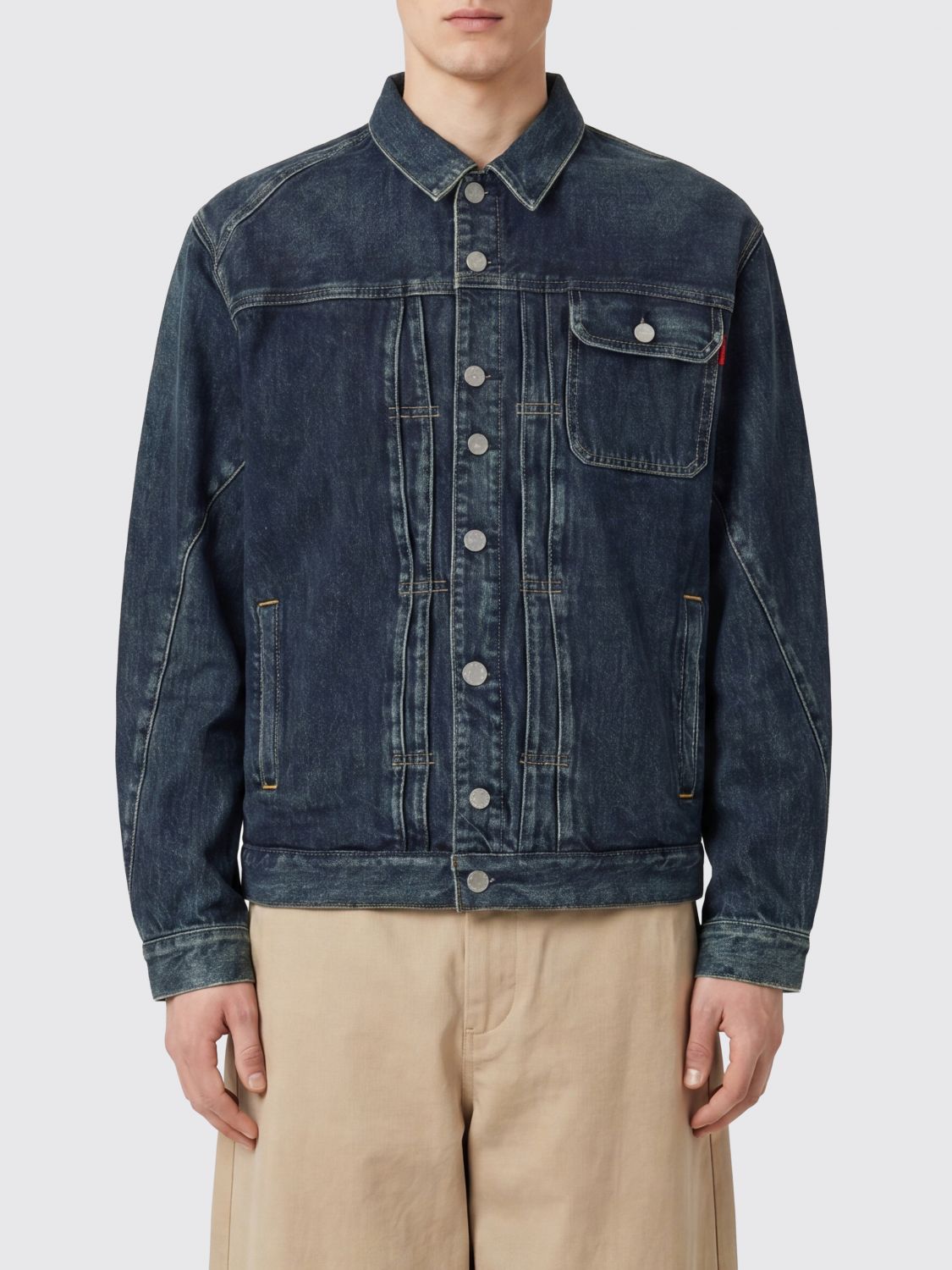 UNDERCOVER Giacca in denim di cotone