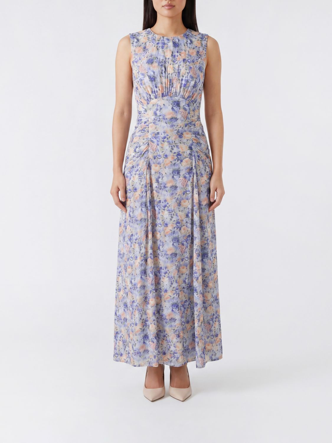 ULLA JOHNSON Dress Woman color Blue