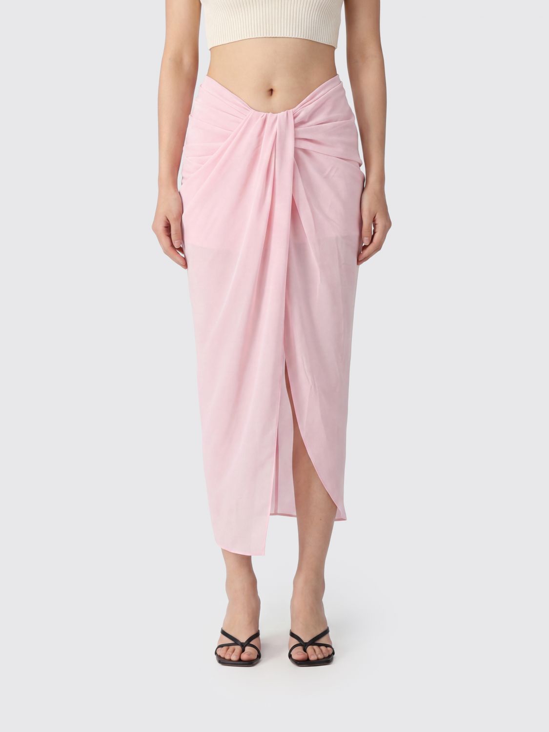 JACQUEMUS Skirt Woman color Pink