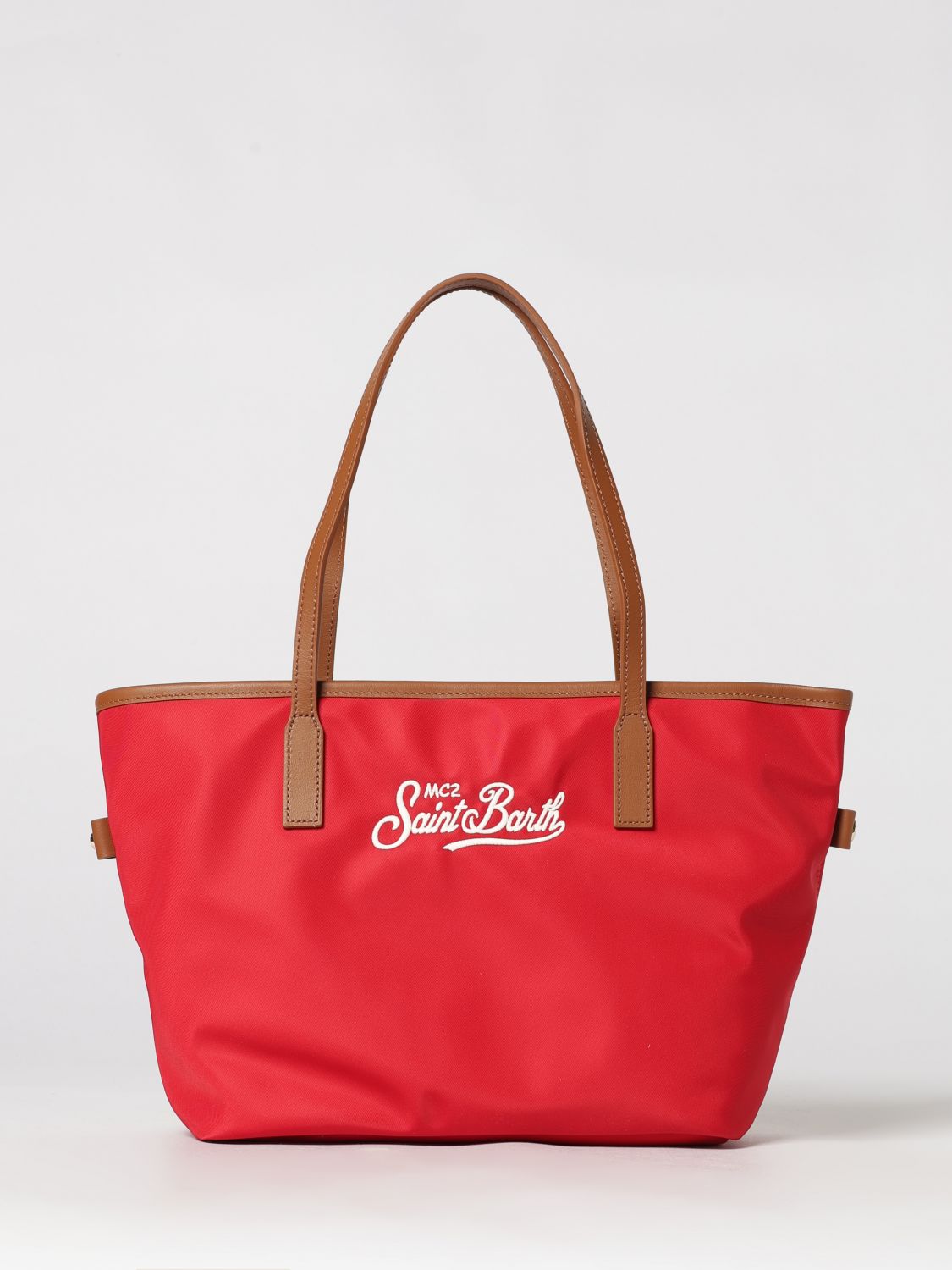 MC2 SAINT BARTH Nylon Bag with Embroidered Logo MC2 SAINT BARTH Nylon Bag with Embroidered Logo