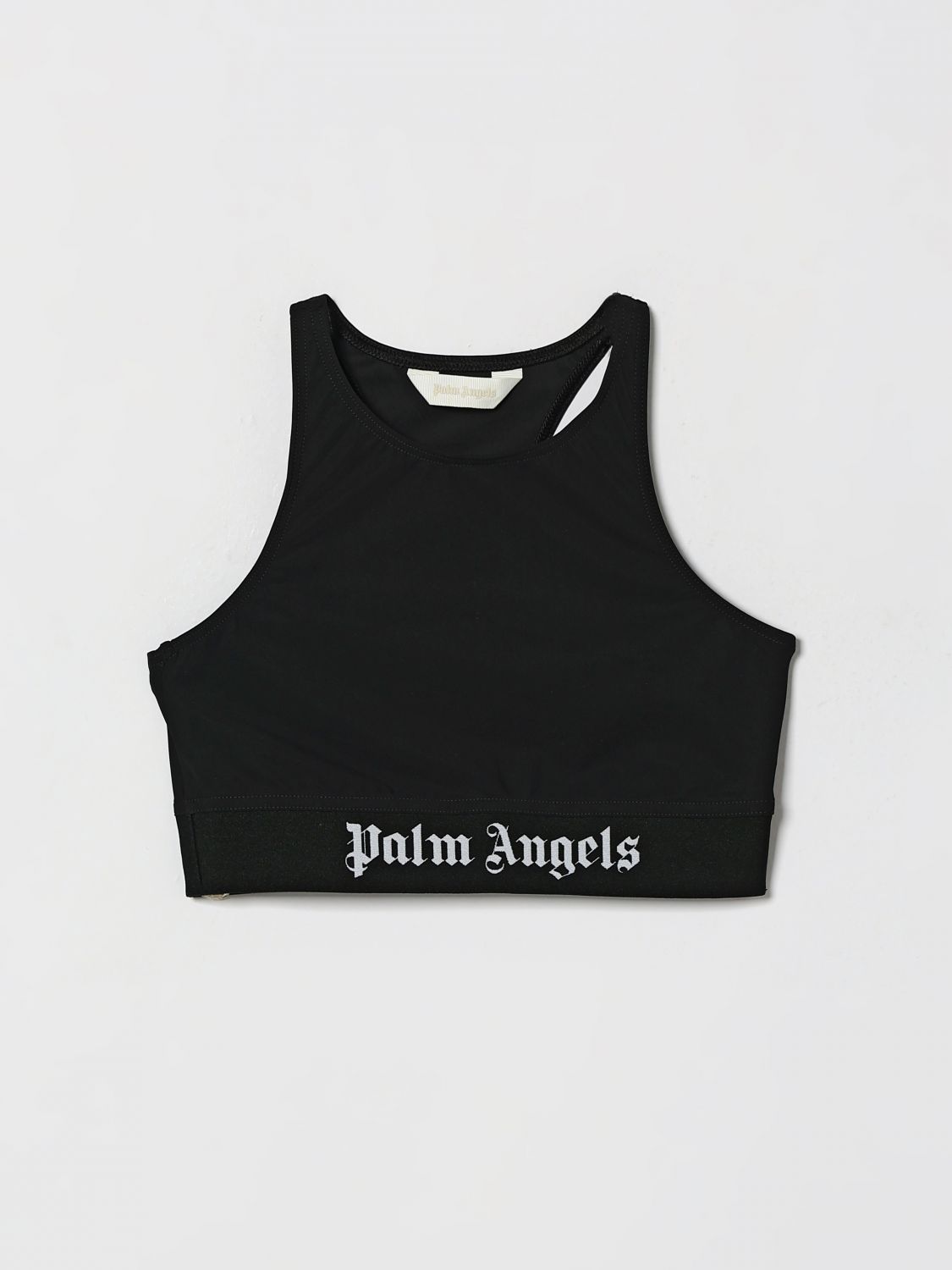 PALM ANGELS Top Woman color Black