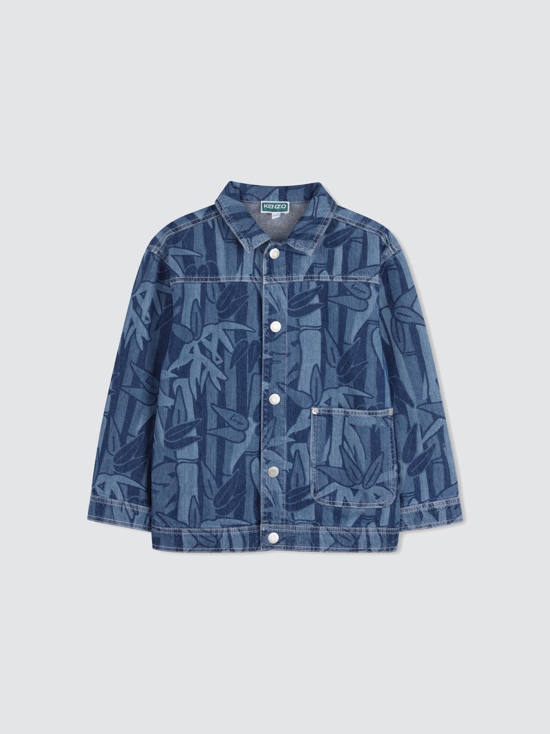 Kenzo Kids Printed Denim Jacket　ケンゾー キッズ プリント デニム ジャケット Kenzo
