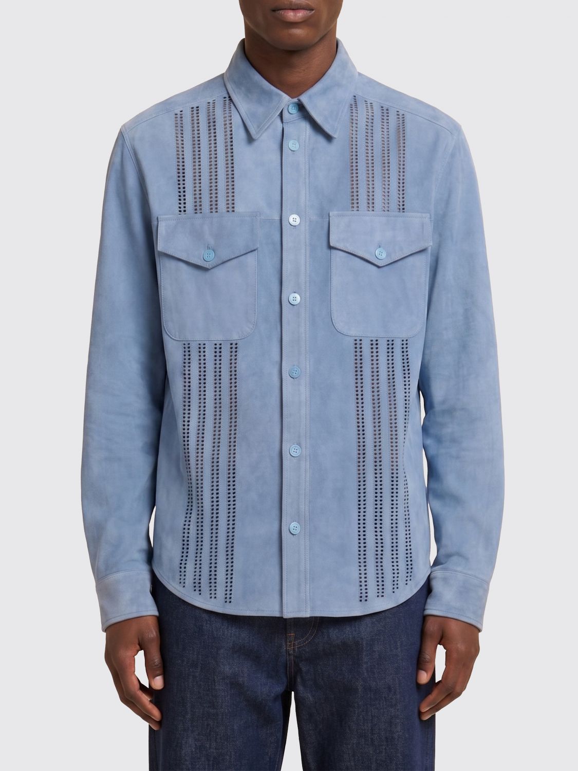 Marni Jacket Men In Blue