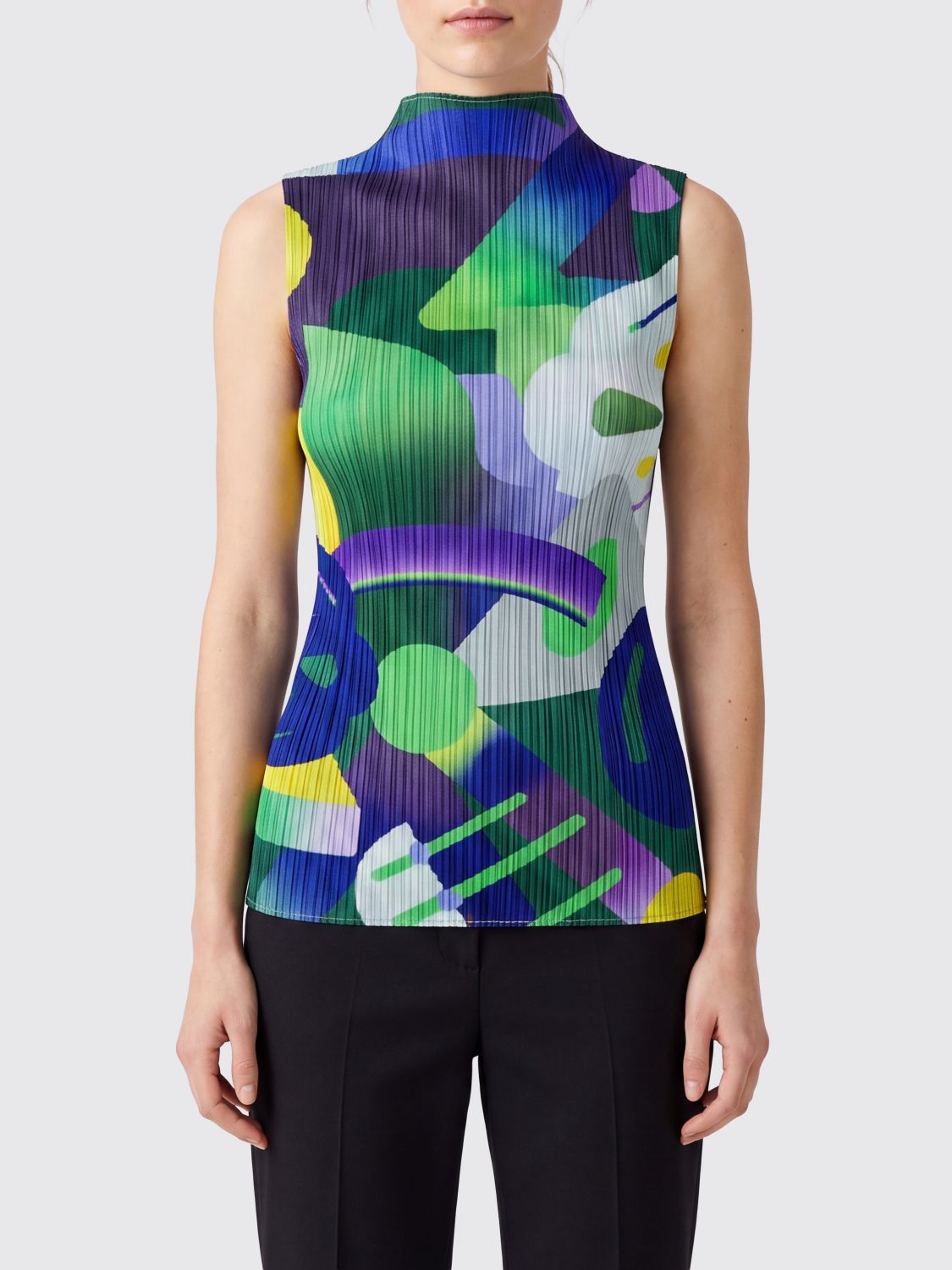 PLEATS PLEASE ISSEY MIYAKE T-Shirts Donna colore Rosa