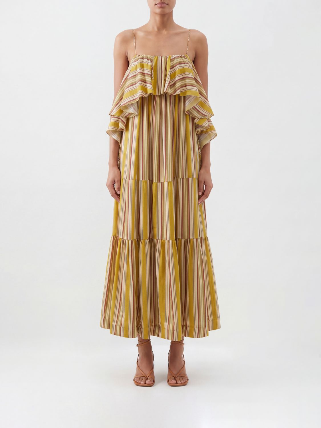 ZIMMERMANN Dress Woman color Mustard