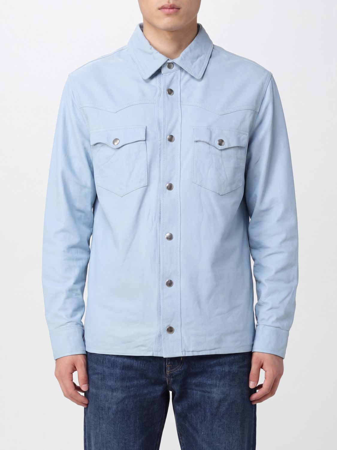 GIORGIO BRATO Camicia Uomo colore Grigio