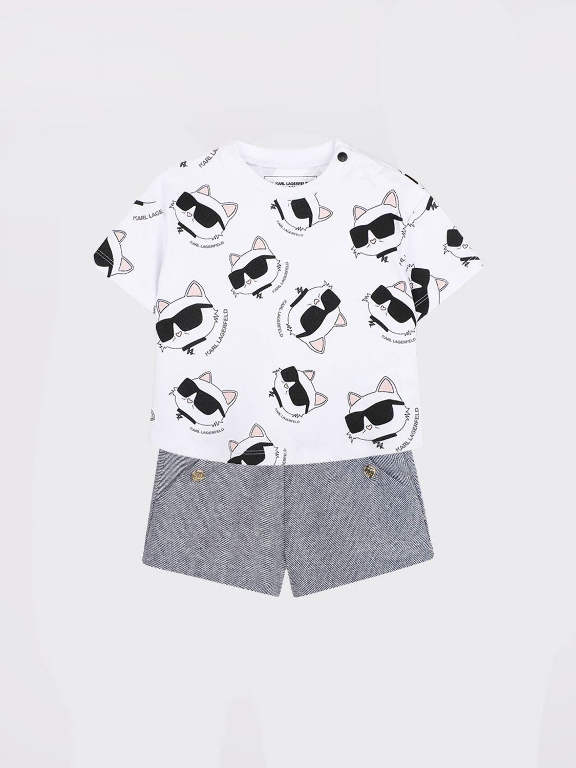 KARL LAGERFELD KIDS Abito Bambino colore Bianco
