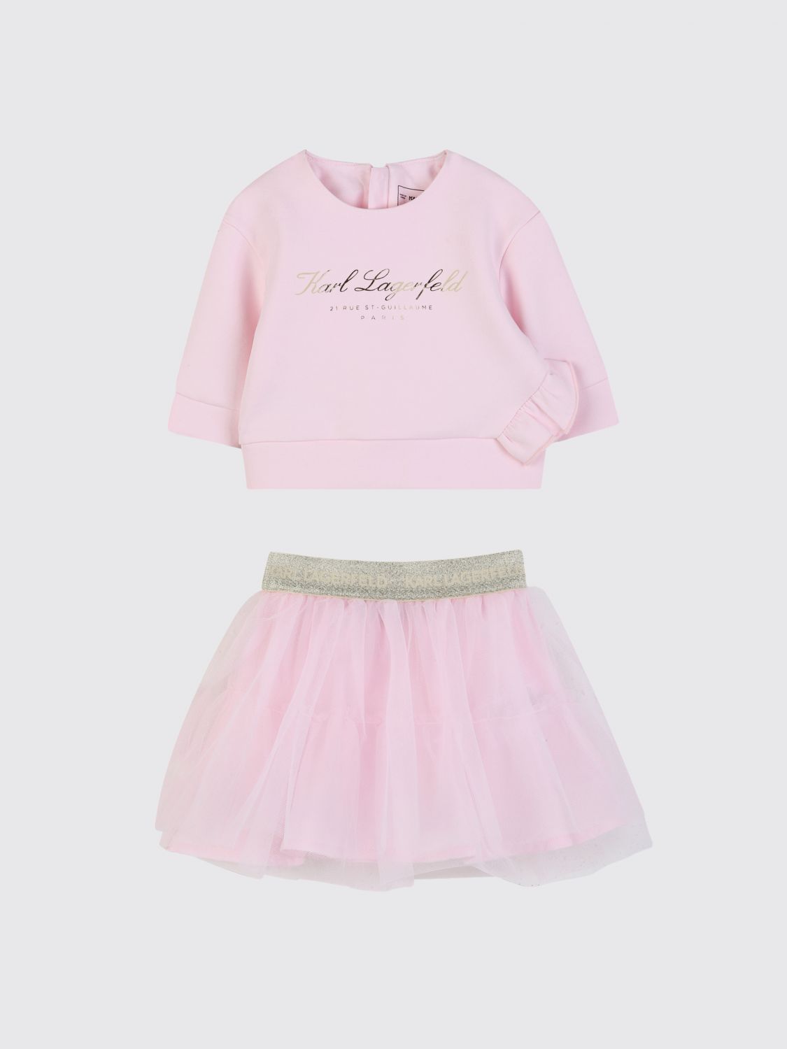 KARL LAGERFELD KIDS Abito Bambino colore Rosa