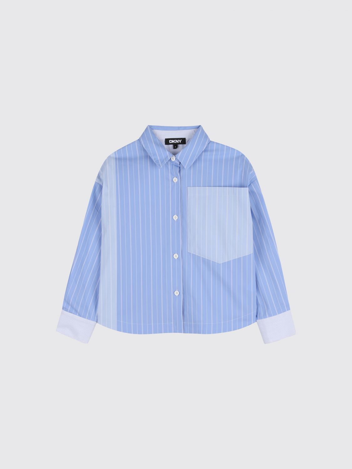 DKNY Shirt Kids color Gnawed Blue