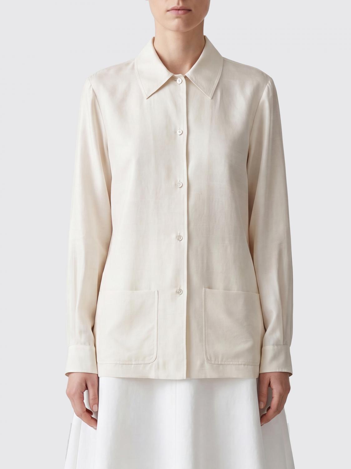 THE ROW Camicia classica in seta