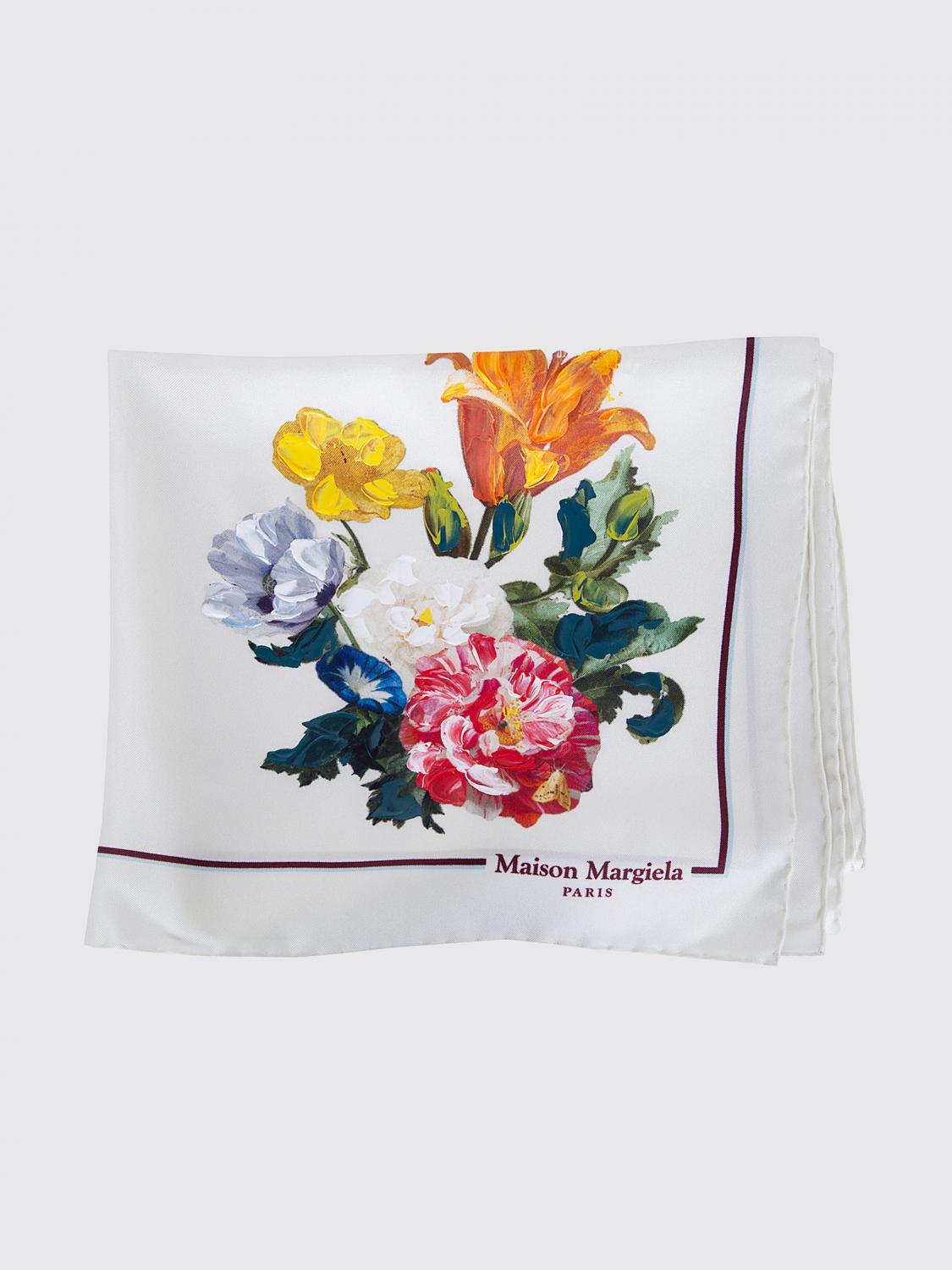 Maison Margiela MAISON MARGIELA Neck Scarf Woman color White　MAISON MARGIELA ネックスカーフ 女性カラー ホワイト